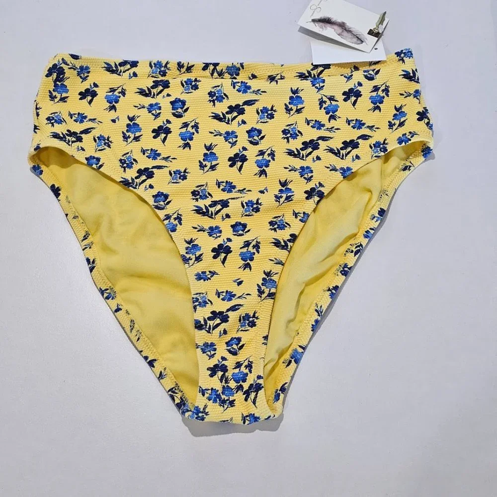 Jessica Simpson Floral Delight Side Shirred Hipster